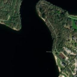 Vue satellite de Camping le Drennec à Saint-Rivoal