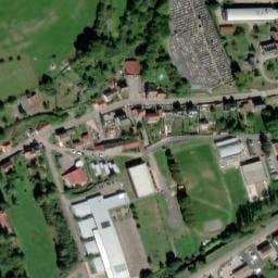 Vue satellite de Aire de camping-cars de Senones à Senones