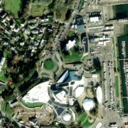 Vue satellite de Aire du Moulin Blanc à Le Relecq-Kerhuon