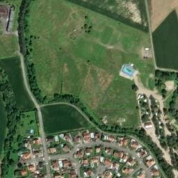 Vue satellite de Camp Au Clair Ruisseau à Gerstheim