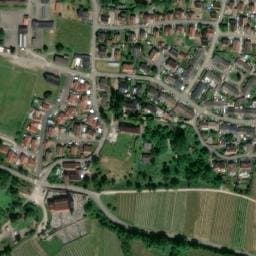 Vue satellite de Parking bus cimetière à Eichhoffen