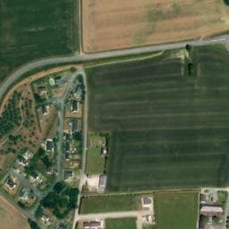 Vue satellite de Aire de camping-car à Trédias à Trédias