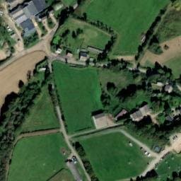 Vue satellite de Vallée des Saints à Carnoët à Plourac'h