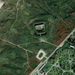 Vue satellite de Camping Les Blancs Sablons à Trébabu