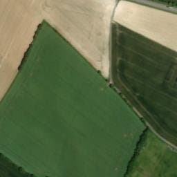 Vue satellite de Aire naturelle Le Bois du Puits à Bellême