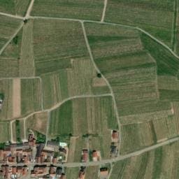 Vue satellite de Dépose-bus entrée est à Itterswiller