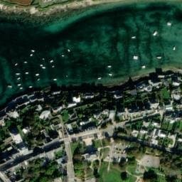 Vue satellite de Aire de camping-car à Le Conquet à Le Conquet
