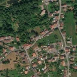 Vue satellite de Aire de camping-car d'Étival-Clairefontaine à Étival-Clairefontaine