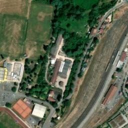 Vue satellite de Camping de Neufchâteau à Neufchâteau