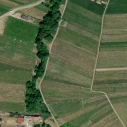 Vue satellite de Dépose-bus entrée sud à Itterswiller