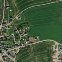 Vue satellite de Camping municipal de Saint-Juvat à Saint-Juvat