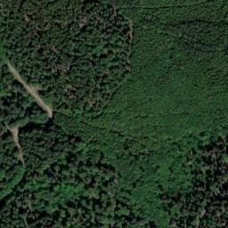 Vue satellite de Cabane de la Hâle et le Mont à Steige