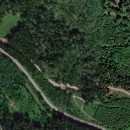 Vue satellite de Fontaine du Climont à Urbeis