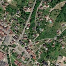 Vue satellite de Kiosque de la Schrann à Villé