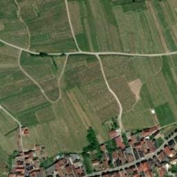 Vue satellite de Dépose-bus route des vins à Blienschwiller
