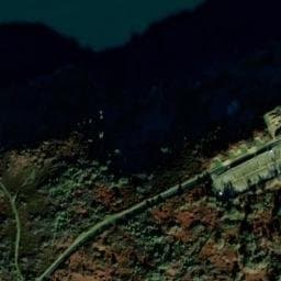 Vue satellite de Ancienne batterie côtière du Pourjoint à Roscanvel