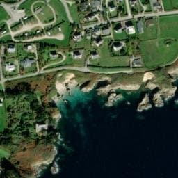 Vue satellite de Aire de camping-cars de Bertheaume-Plougonvelin à Plouzané