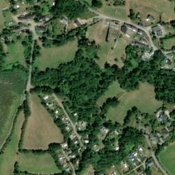 Vue satellite de Camping de Gouelet Ker à Logonna-Daoulas