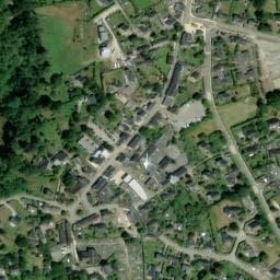 Vue satellite de Abri voyageurs de Camen à Logonna-Daoulas
