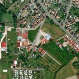 Vue satellite de Aire de camping-car à Rhinau à Rhinau