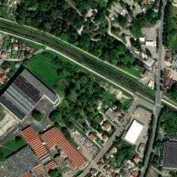 Vue satellite de Aire de camping-car de Troyes à Pont-Sainte-Marie