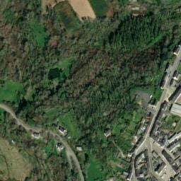 Vue satellite de Aire de camping-car à Brasparts à Brasparts