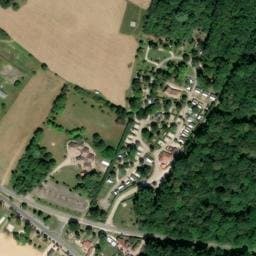 Vue satellite de Camping Aux Rives du Lac à Géraudot