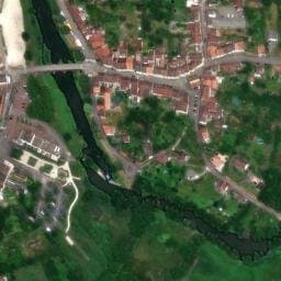 Vue satellite de Aire de camping-car à Mattaincourt à Mattaincourt