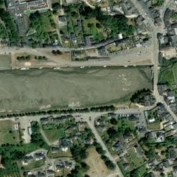 Vue satellite de Aire de camping-car à Pont-de-Buis-lès-Quimerch à Pont-de-Buis-lès-Quimerch
