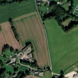 Vue satellite de Aire de services de Plounévez-Quintin à Plounévez-Quintin