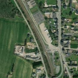 Vue satellite de Aire de service - du Lavoir à Saint-Jouan-de-l'Isle