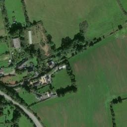 Vue satellite de La P'tite Ferme à Le Moustoir