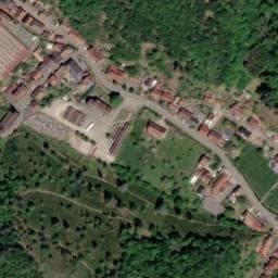 Vue satellite de Parking Place des fêtes à Rombach-le-Franc
