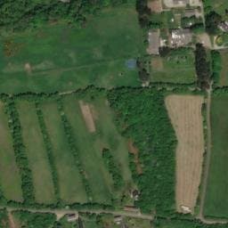 Vue satellite de Aire naturelle Océ'âne à Landévennec