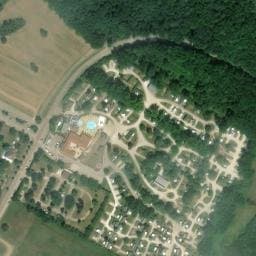 Vue satellite de Camping GCU de Mesnil-Saint-Père à Mesnil-Saint-Père