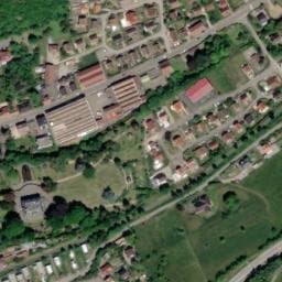Vue satellite de Parking rue du château à Sainte-Croix-aux-Mines