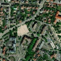 Vue satellite de Parking bus Schweisguth à Sélestat