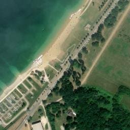 Vue satellite de Base de Loisirs Départementale à Mesnil-Saint-Père