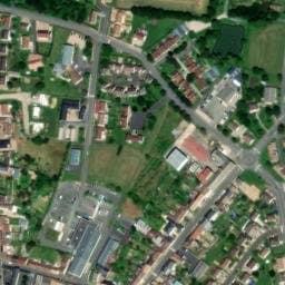 Vue satellite de AIRE D'ACCUEIL DE CAMPING CAR À MAROLLES LES BRAULTS à Marolles-les-Braults