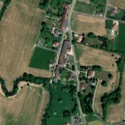 Vue satellite de Aire de stationnement de Pompierre à Sartes