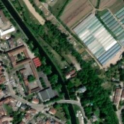 Vue satellite de Aire De Camping Cars De Thaon-les-vosges à Thaon-les-Vosges