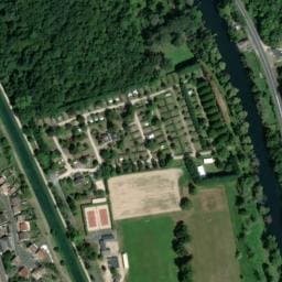 Vue satellite de La Rivière Dorée à Bagneaux-sur-Loing