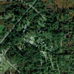 Vue satellite de Camping les Pins à Roscanvel