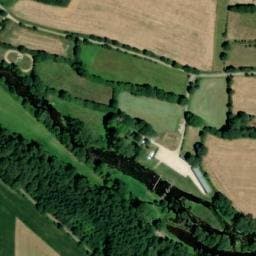 Vue satellite de Camping du Stang à Cléden-Poher