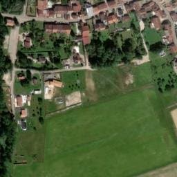 Vue satellite de AIRE DE CAMPING-CARS DE VIEVILLE à Vraincourt