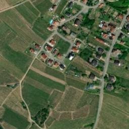 Vue satellite de Rue Windmuehl, Saint-Hippolyte à Kintzheim