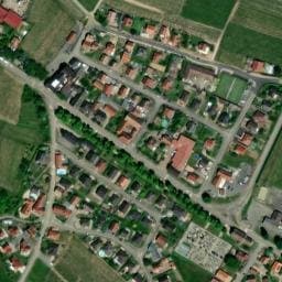 Vue satellite de Aire de Services Saint-Hippolyte à Kintzheim