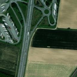 Vue satellite de Aire de service du Haut-Koenigsbourg pour camping-cars à Rorschwihr