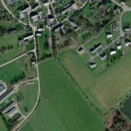 Vue satellite de Aire de camping-car à Merléac à Merléac