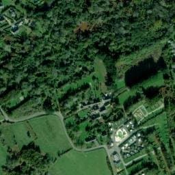Vue satellite de Camping les Bruyères à Roscanvel